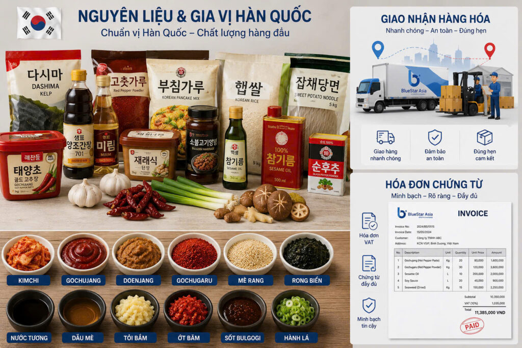 Korean Food Supply Service